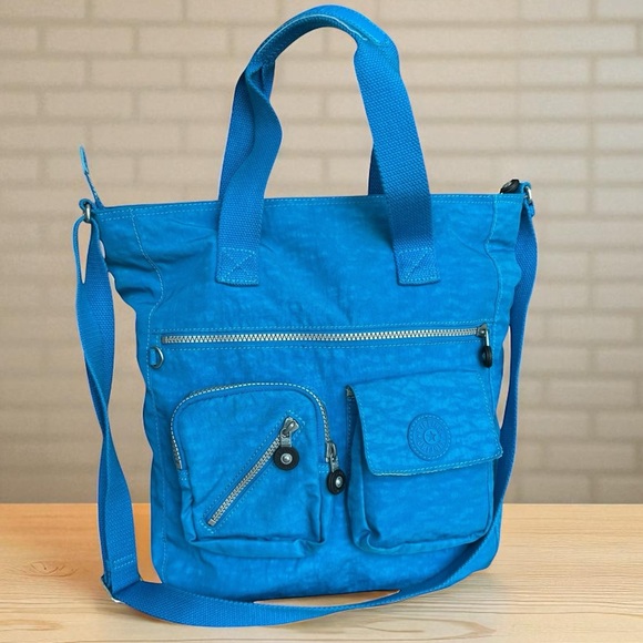 Kipling Blue Tote Bag - Picture 1 of 14